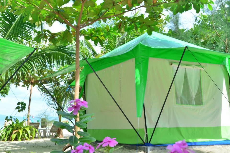 Koh Ngai Camping Restaurant @ Bar Exteriér fotografie